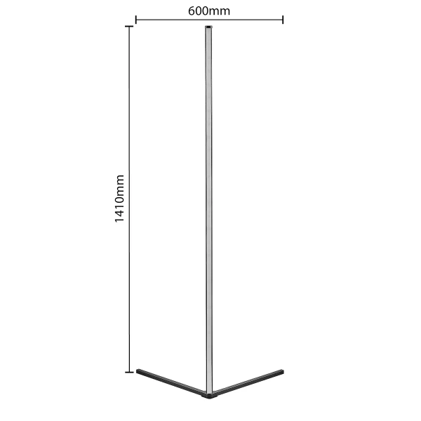Stojąca lampa podłogowa Level R45721102 RL Light LED 10W RGB czarna