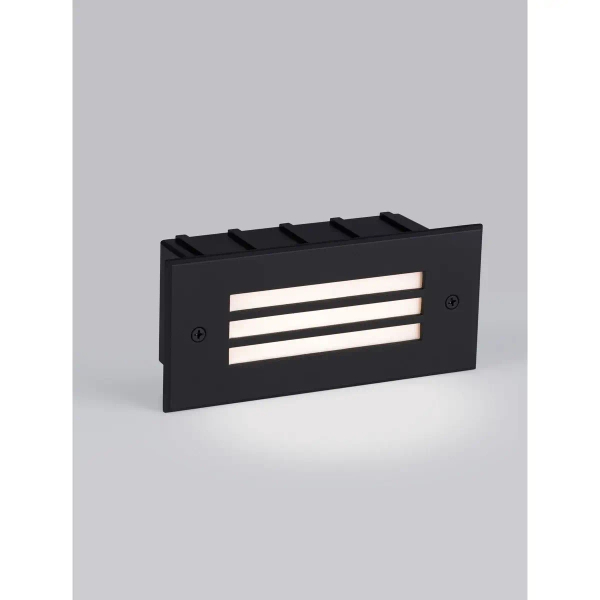 Zewnętrzny led ścienny SORELIO LE75315 LED 4W 3000K IP65 czarny
