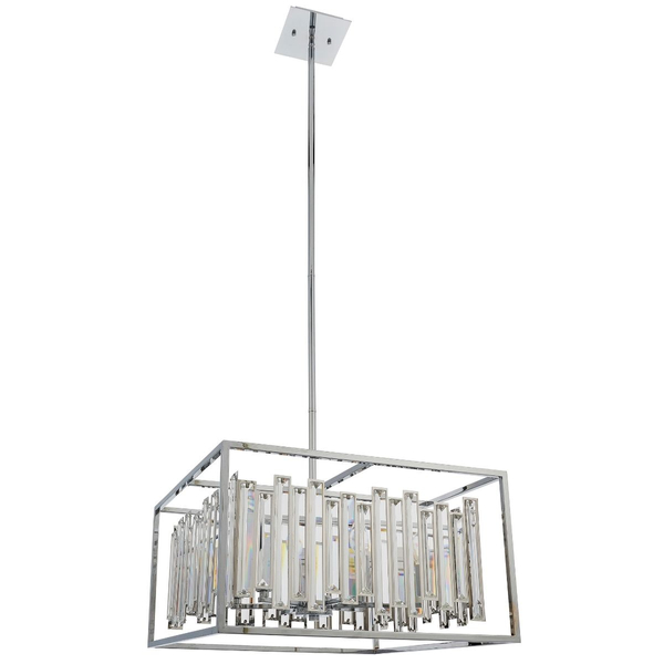 Kryształowa lampa wisząca Acadia 81931 Endon crystal glamour przezroczysta