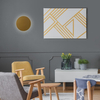 Kinkiet salonowy księżyc Luna 6045 TK Lighting koło metalowy złoty