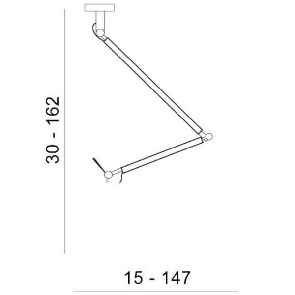 Metalowa lampa wisząca zestaw Zyta AZ4192+AZ2593 do kuchni czarna aluminium