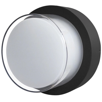 Elewacyjny kinkiet Rosta OWL-3062-3K Italux LED 12W 3000K IP54 czarny