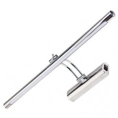 Kinkiet LAMPA ścienna ANITA 00016 Ideus metalowa OPRAWA do łazienki listwa galeryjka LED 12W 4000K nad lustro IP44 chrom