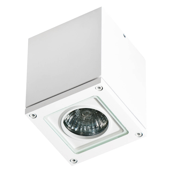 Zewnętrzna lampa sufitowa TONIO AZ0870 Azzardo IP54 metalowa biała