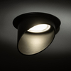 Sufitowa lampa tuba Solta 10491 Nowodvorski podtynkowa punktowa czarna