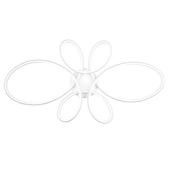 Nowoczesny plafon do sypialni Fly 645619131 LED 32W 4000K biały