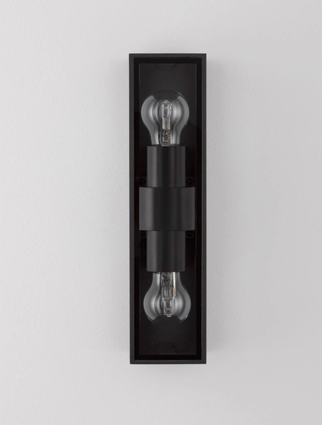 2-punktowa lampa ścienna CHETUMAL LE710 przed dom grafitowa