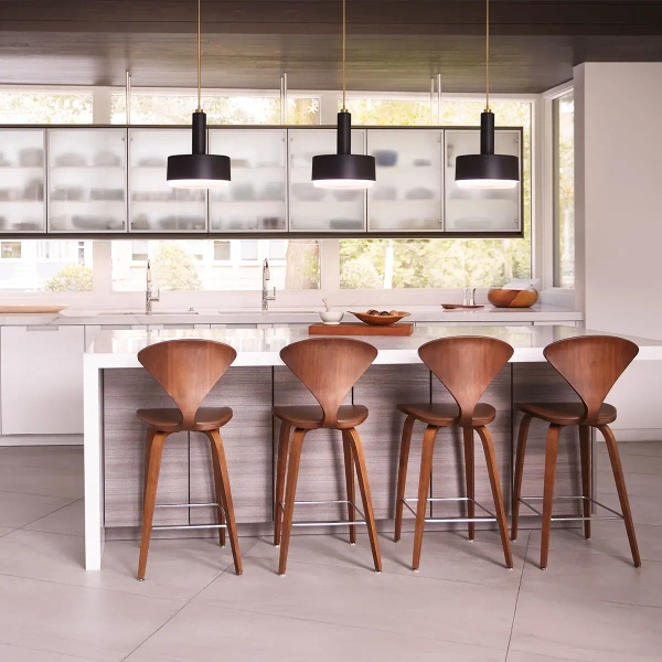 Wisząca lampa nad stół Cedric HK-CEDRIC-P-M-BR do jadalni mosiądz