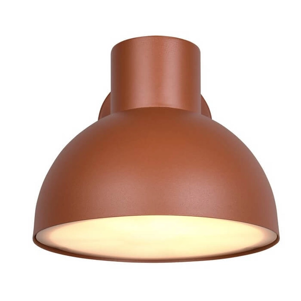 Kopułowa lampa ścienna ELBE 262360140 łazienkowa IP44 koralowa