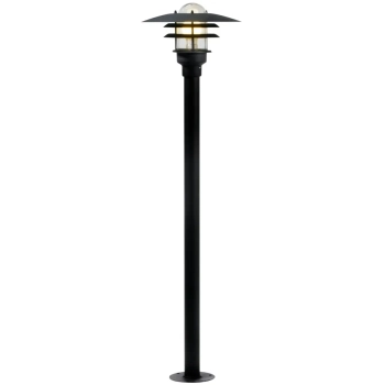 Stojąca lampa zewnętrzna Lønstrup 71428003 IP44 retro czarny
