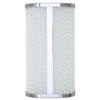 Kinkiet Palmas 10729 LED 15W 4000K IP44 szklany chrom transparentny