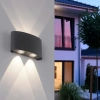 Elewacyjna lampa ogrodowa Carlo LED 3,2W 3000K outdoor grafitowa