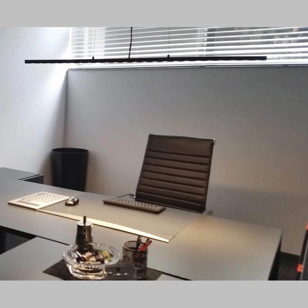 Lampa zwisowa liniowa listwa Hadar 5142A1107 Elkim LED 20W 3000K czarna