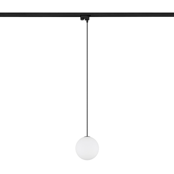 Wisząca lampa do szyny 1-obwodowej Profile 11297 Nowodvorski bubble czarna biała