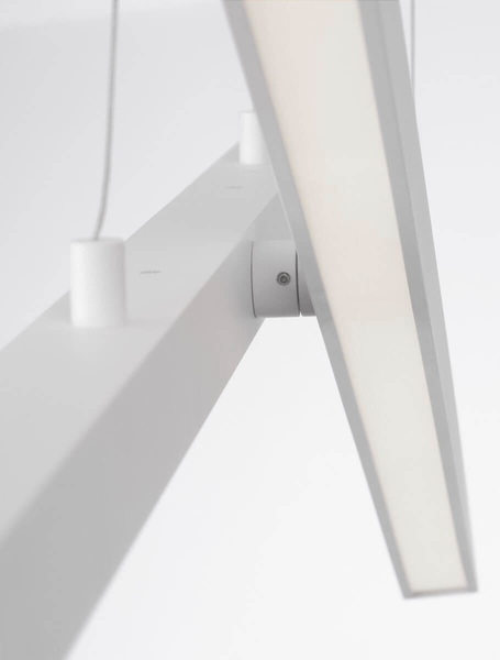 Pokojowa lampa wisząca PUEBLA LE42800 listwy LED 40W 3000K białe