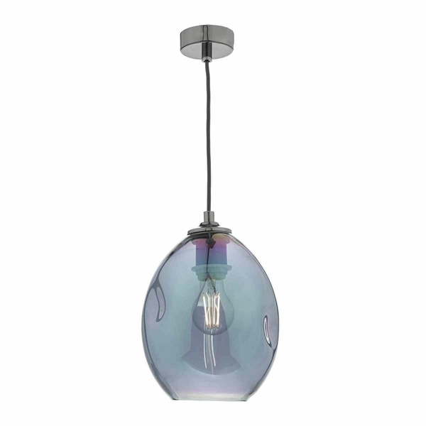 Owalna lampa wisząca ROGAN ROG0155 nad stół kolorowy