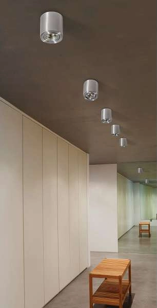 Spot LAMPA sufitowa AZ1757 natynkowa OPRAWA metalowa DOWNLIGHT tuba chrom