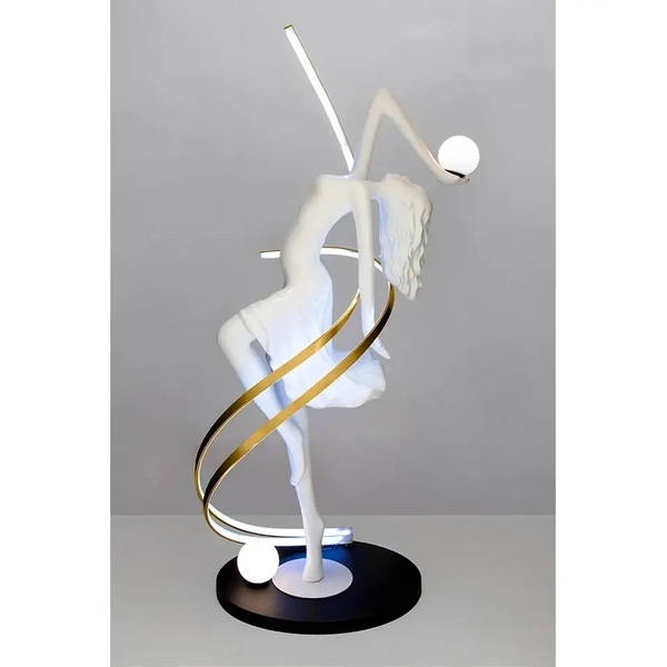 Podłogowa lampa stojąca DANCING MSE1501100428 Moosee designerska biała