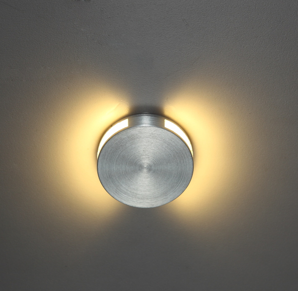 Schodowa lampa Lesel 004 100401201 Elkim LED 1W 4000K srebrna