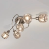 Lampa na sufit Josefa 1281050 Nave crystals glamour do jadalni srebrna