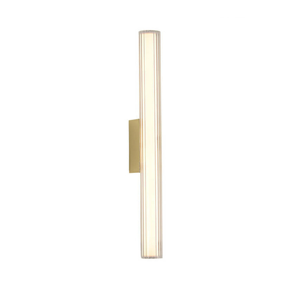 Ścienna lampa Linea LP-0510/1W-45 GD LED 8W 3000-6000K IP44 tubka złota