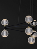 Lampa wisząca BOYA LE42738 LED 42W 3200K z funkcją ściemniania czarna