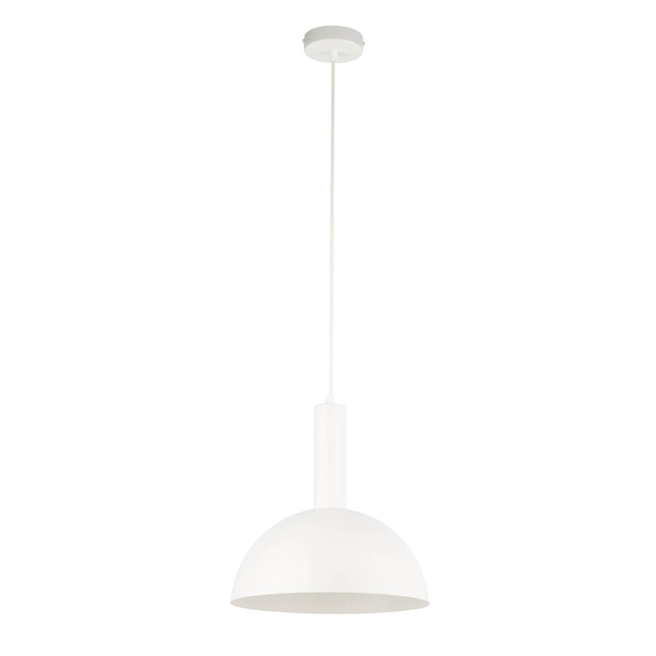 Lampa zawieszana do jadalni Vitrum 40813 Sigma metalowa biała