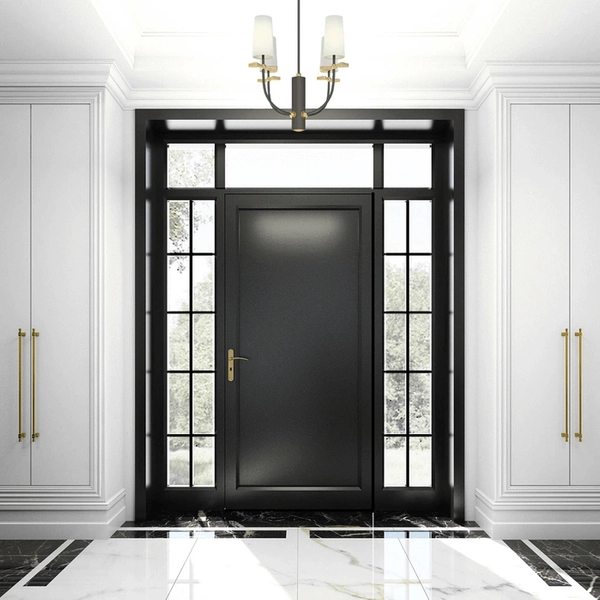 Lampa wisząca z kloszami Bow P04183BK Cosmolight czarna biała