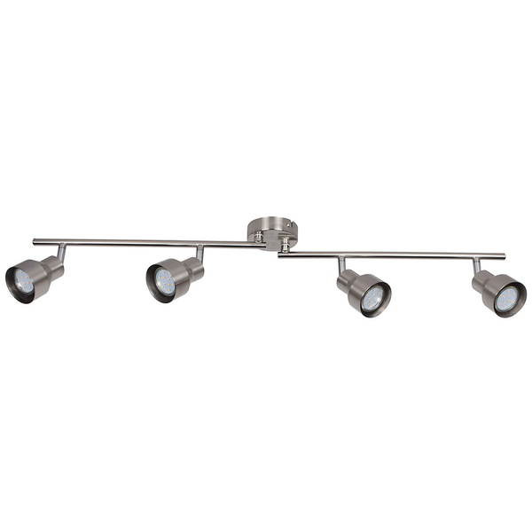 Natynkowa lampa Blake 3186 reflektorki chromowane na listwie do kuchni