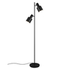 Podłogowa lampa ELIOR DL232419400 Trio reflektorki metalowa czarna