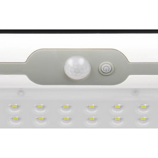 Elewacyjny kinkiet solarny MACAPA R23066101 LED 5W 4000K IP44 biały szary