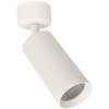 Spot LAMPA sufitowa MICA ML6087 + ML6093 Milagro metalowa OPRAWA tuba + pierścień biały chrom