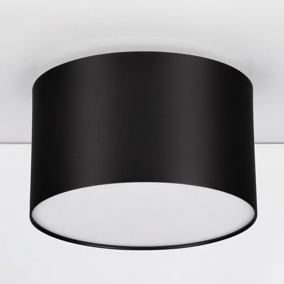 Okrągła lampa sufitowa do jadalni ANGELA LE44388 LED 10W 3000K czarny