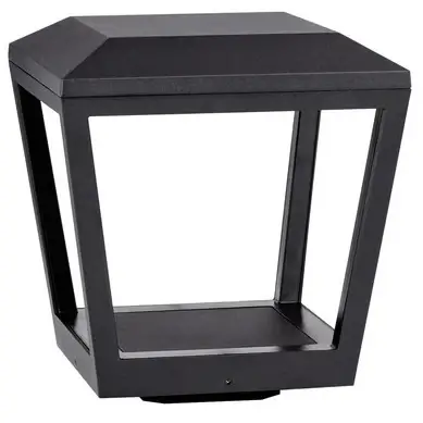 Zewnętrzny kwadratowy kinkiet SARILCO LE75176 LED 15W 3000K IP65 antracyt