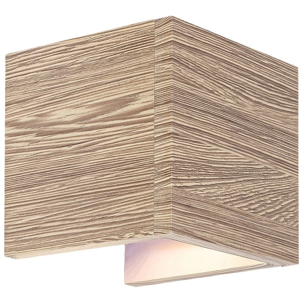 Drewniana lampa ścienna Cinnamon 3090 skandynawska LED 7W 3000K do pokoju