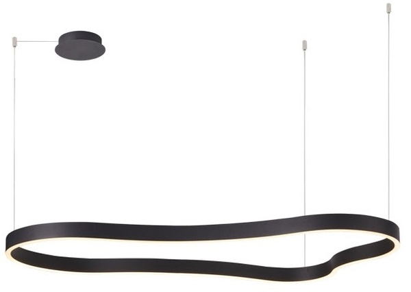 Lampa wisząca nad stół Mirabella AZ5093 LED 60W 3000K czarna