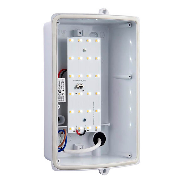 Zewnętrzna lampa ścienna Bianco 75930 LED 7W 3000-6000K IP54 srebrny