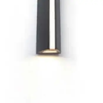 Zewnętrzna LAMPA ścienna LEO 5192701330 Lutec metalowa OPRAWA kinkiet LED 14W 3000K elewacyjny IP54 czarny