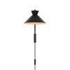 Regulowana lampa ścienna z włącznikiem DIAL 2213371003 czarny