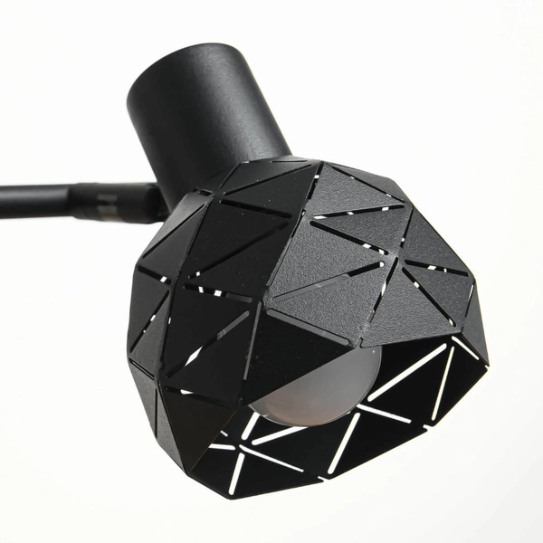 Regulowana LAMPA sufitowa REUS LP-8069/3WS BK Light Prestige metalowa OPRAWA geometryczny spot czarny