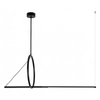 Lampa wisząca Stick MSE1501100534 geometryczna LED 12W czarna