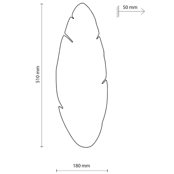 Kinkiet ścienny do kuchni Hoja 4678 boho naturalny drewniany