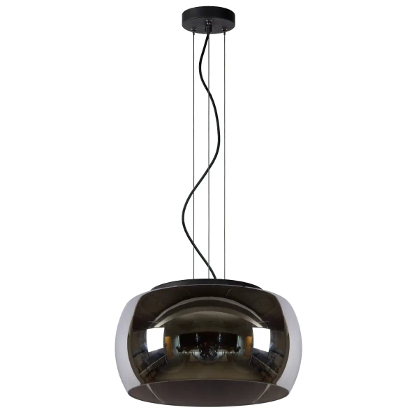 Loftowa lampa wisząca OLIVIA 45401/40/65 Lucide przydymiony czarny