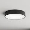 Minimalistyczny plafon okrągły 137623620064 czarna lampa