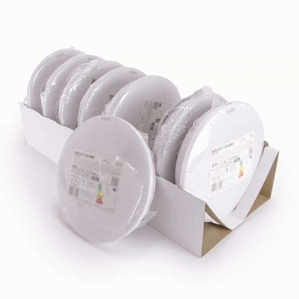Łazienkowy plafon URANIA 03827 Ideus LED 24W 4000K IP44 zasilacz biały