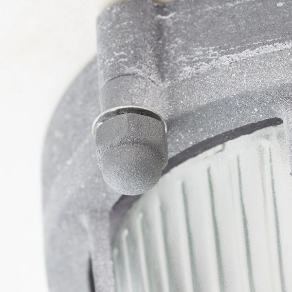 Sufitowa lampa elipsa Bobbi 94458/70 industrialna szara