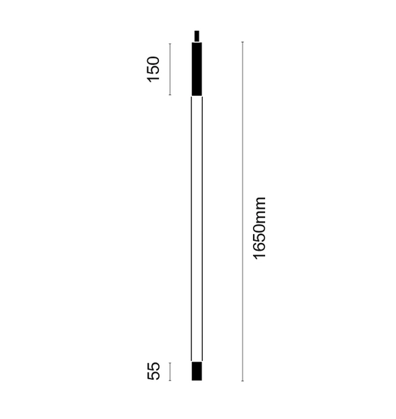 Ogrodowa lampa wisząca Natsu 9900 Shilo LED 8W sopel IP44 antracyt