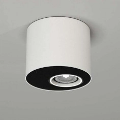 LAMPA sufitowa TOKI 7028 Shilo natynkowa OPRAWA DOWNLIGHT do łazienki okrągły biały