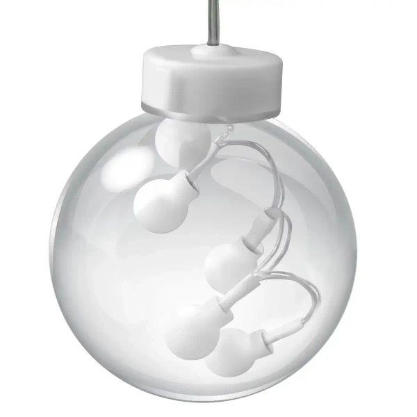 Świetlna girlanda do salonu Wish Balls 325143 LED 3W 2700K przezroczysta