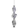 Ledowa zwisająca lampa Elva 18215 LED 22W 3000K metalowy grafit